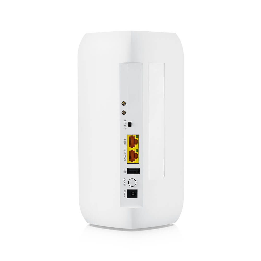 ZyXEL FWA505, 5G NR indoor router, standalone/Nebula with 1 year Nebula Pro license, AX1800 Wi-Fi, 1*GB LAN, EU region