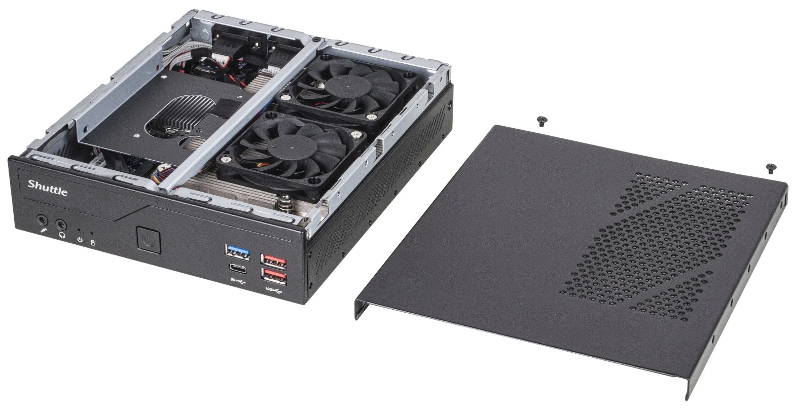 Shuttle barebone slim DH670V2 SO-DDR4
