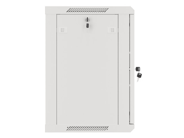 Lanberg 19&quot; wall-mount rack cabinet, 12U 600*450, steel doors, grey, flat-pack