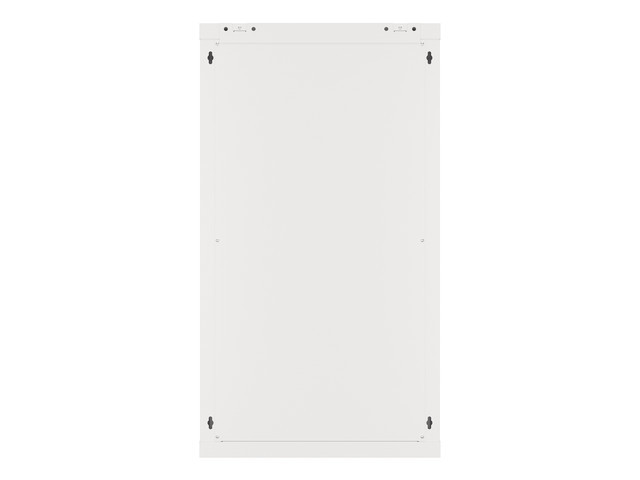 Lanberg 19" wall-mount rack cabinet, 22U 600*600, glass door, grey, flat-pack