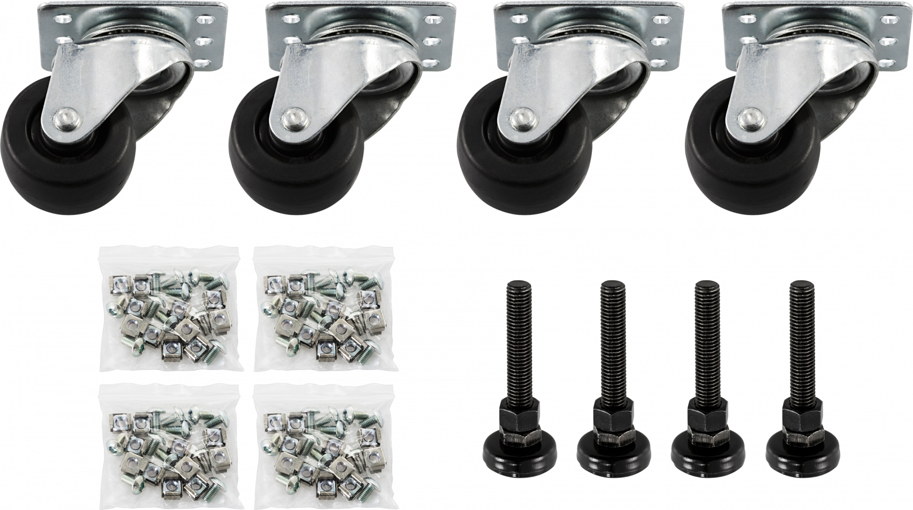 Toten System G 42U 19&quot; rack, 600*1000, perforated doors, black