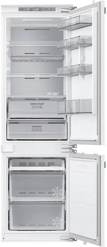Külmik Samsung, 177 cm, 190/74 l, 35 dB, integreeritav, NoFrost, elektrooniline juhtimine, valge
