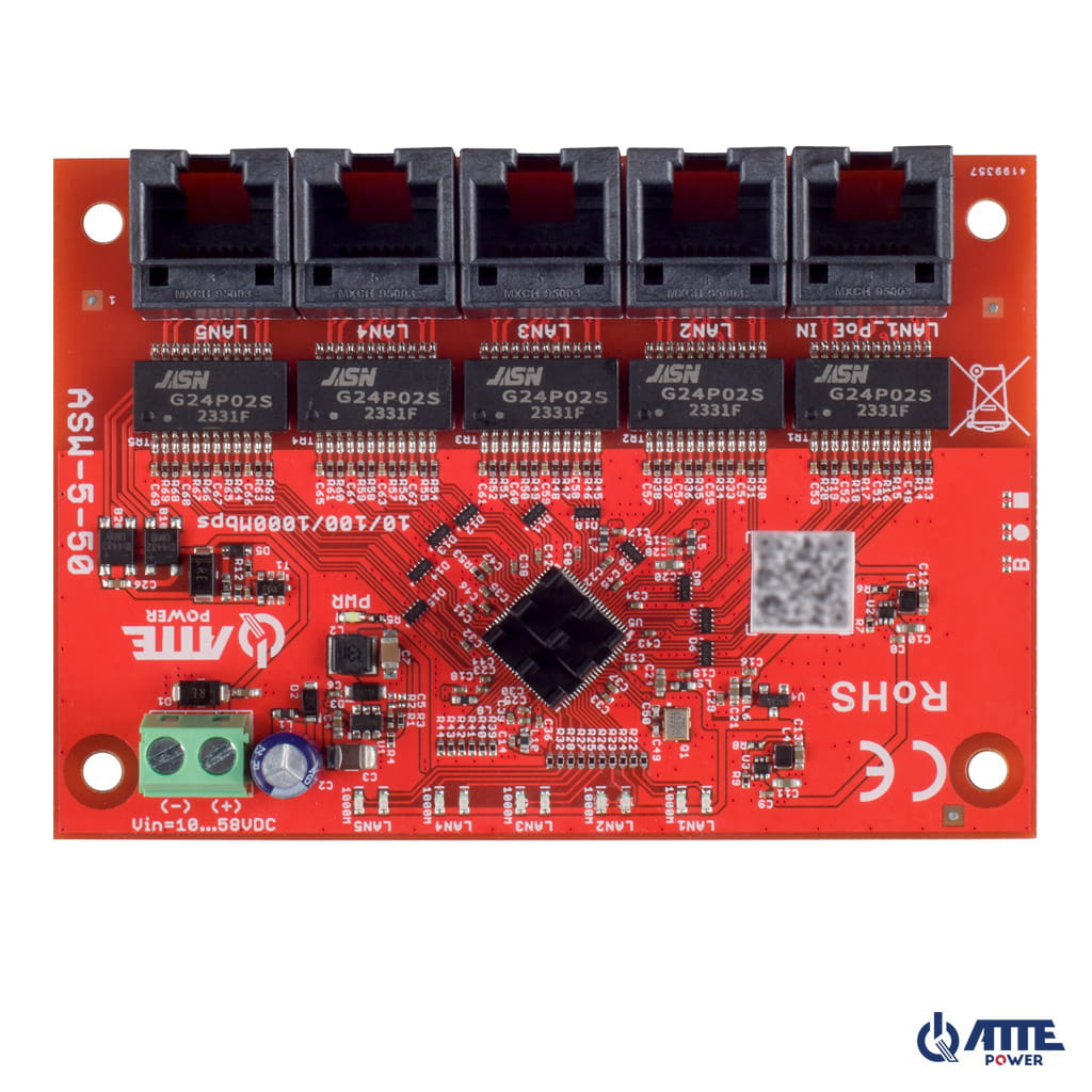5-port gigabit LAN Switch 10/100/1000Mbps