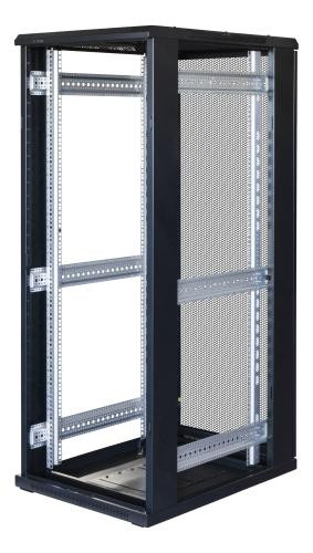 Toten 19" 32U rack cabinet, System G, 600*1000, perforated doors, 800kg load, black