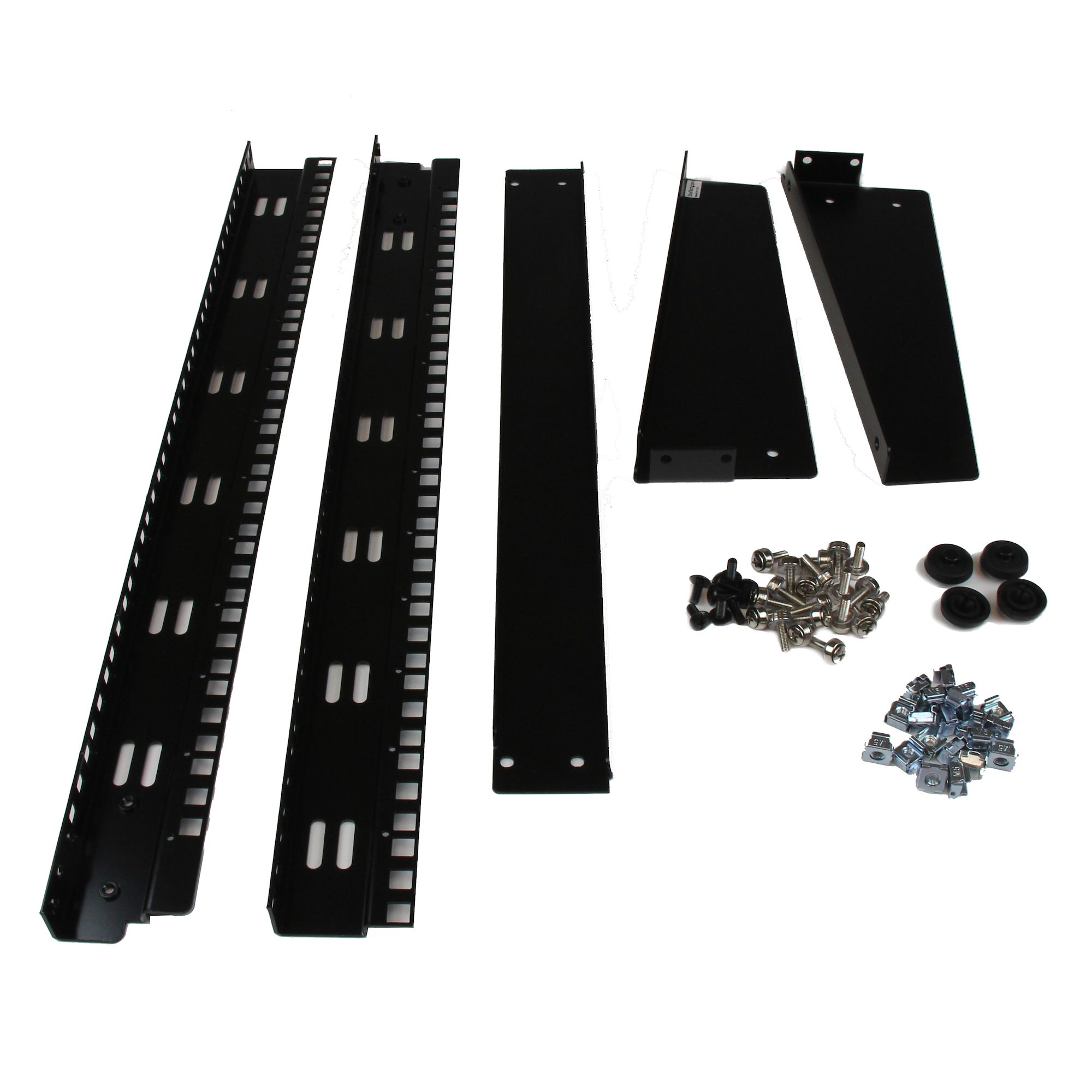 2-post 12U desktop server rack, small open frame 19" computer rack, compact network rack for AV/studio/data/IT equipment (50kg) - free standing two-post home/office rack
