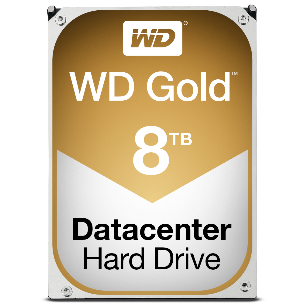 Western Digital Gold enterprise class 3.5" HDD 8TB, 7200rpm, SATA 6 Gb/s, 256MB cache