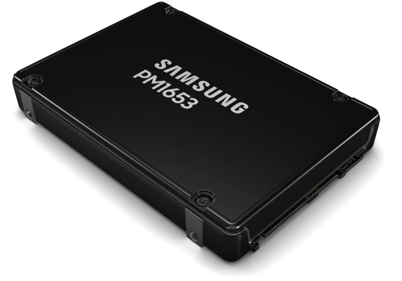Samsung server SSD PM1653, 3.84TB 2.5&quot; SAS 24Gb/s, DWPD 1