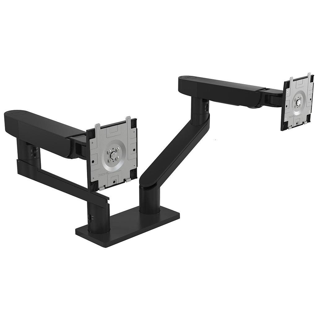 Dell desk mount MDA20, height, tilt, swivel, rotation, depth, 19-27 ", maximum weight (capacity) 10kg, black