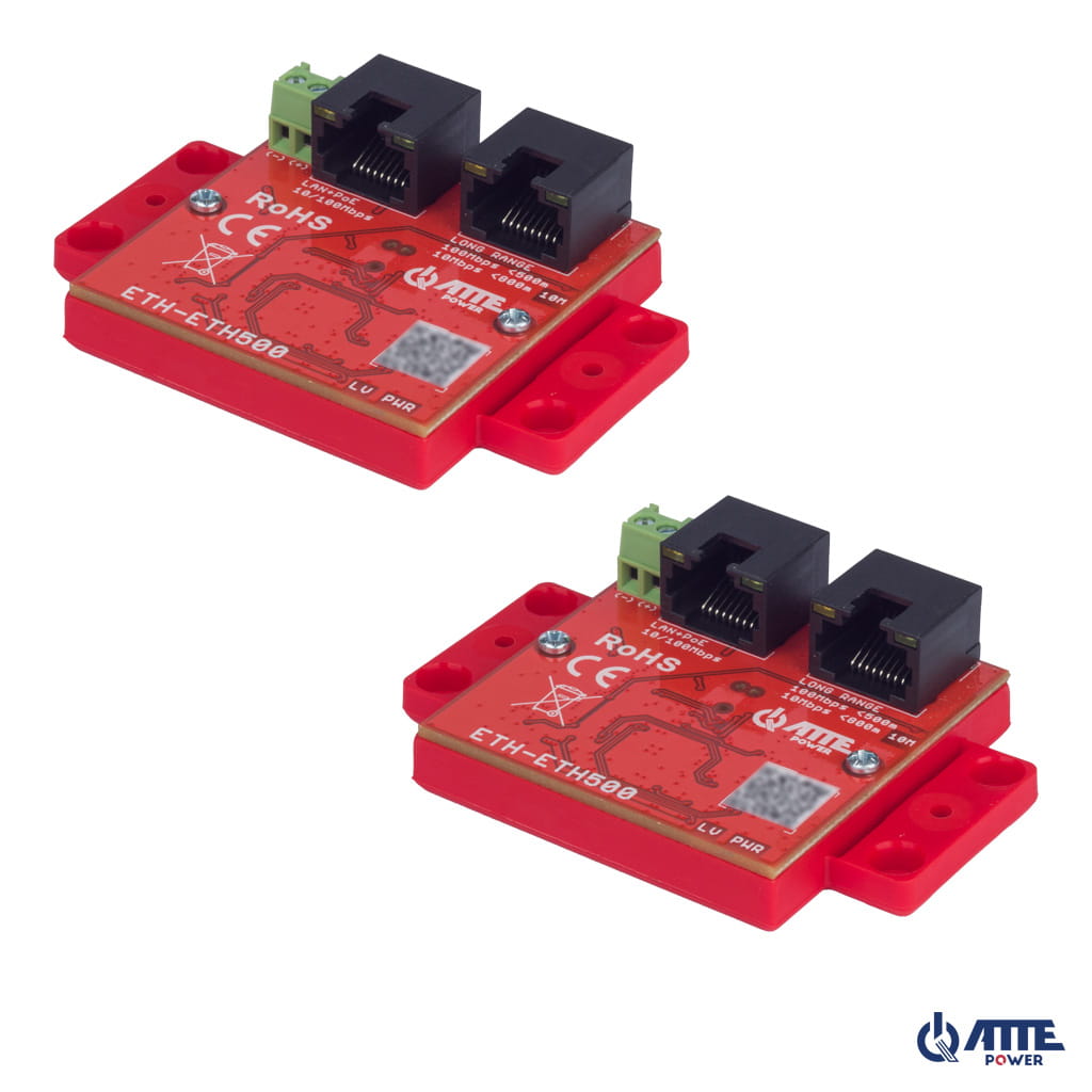 LAN+PoE range extender, range up to 800m