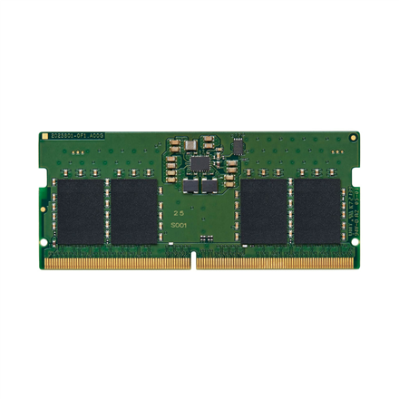 Kingston 8GB DDR5 SDRAN SO-DIMM 262-pin, CAS latency CL46, 1.1V, unbuffered