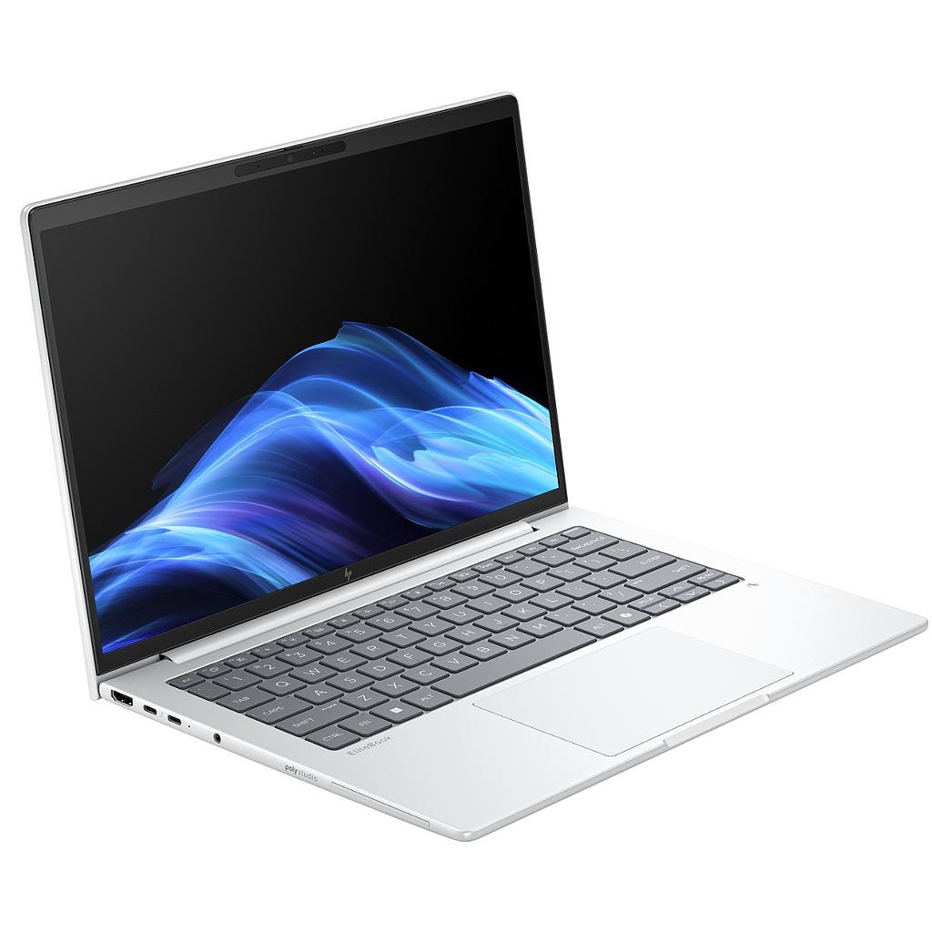 HP EliteBook 8 G1i 14, Ultra 7-255U, 16GB, 512GB SSD, 14 WUXGA 300-nit AG, 5MP IR cam, WWAN-ready, Smartcard, FPR, US backlit keyboard, 62Wh, W11Pro, 3 years