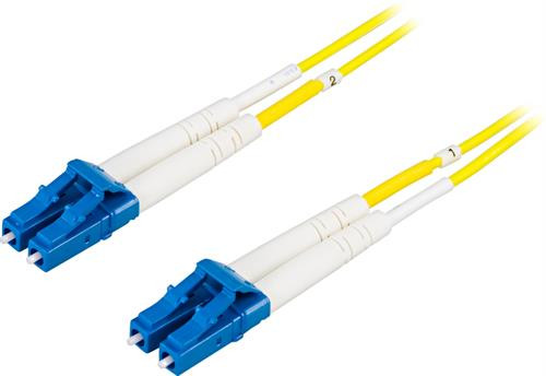 Optiline patch kaabel, LC - LC, 9/125, OS2, duplex, single mode, 0.5m