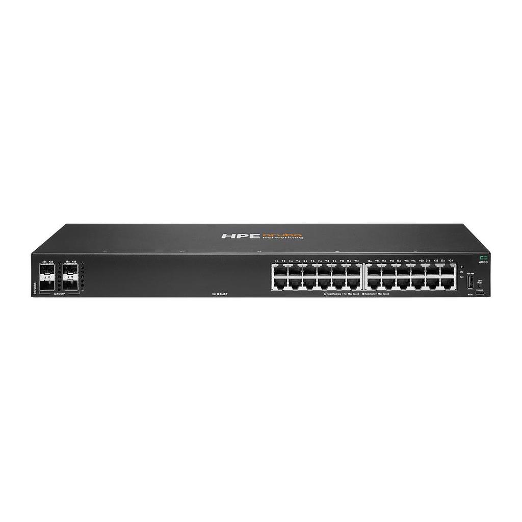 HPE Aruba CX 6000 24*10/100/1000Mbps, 4*SFP switch
