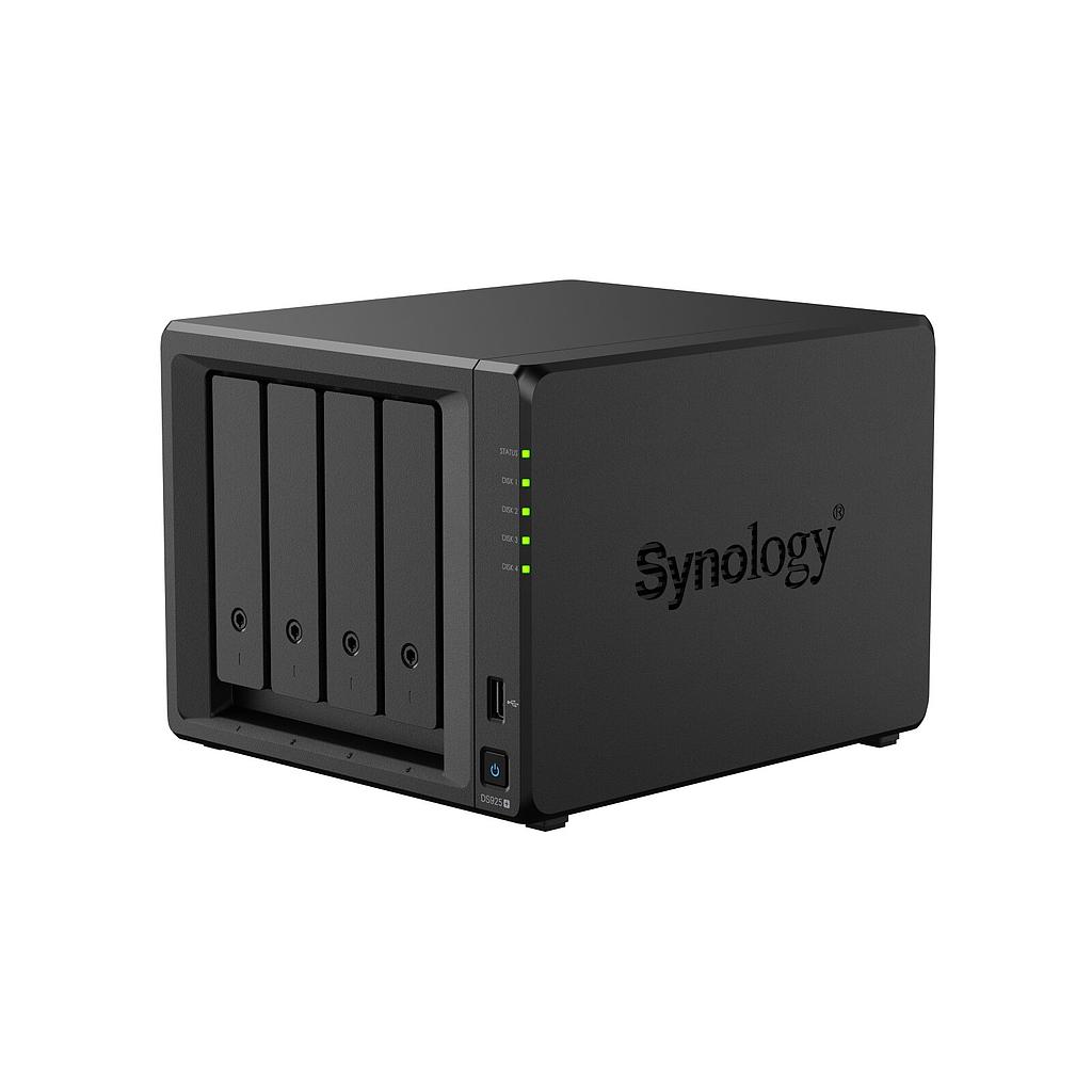 Synology NAS DS925+, 4-bay, V1500B, 4GB DDR4 ECC, 2*2.5GbE