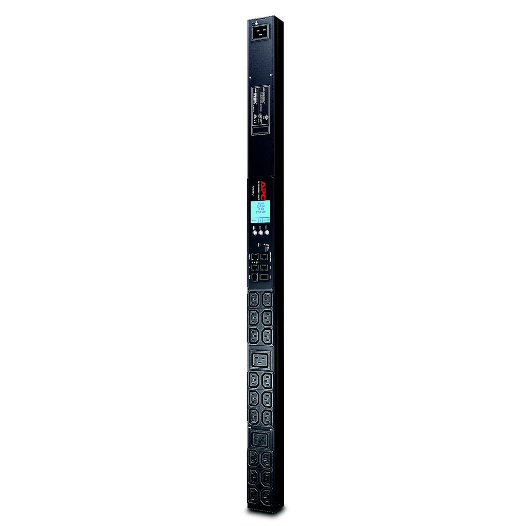 Rack PDU 2G, metered, zeroU, 16A, 230V, (18) C13 &amp; (2) C19, IEC309 cord