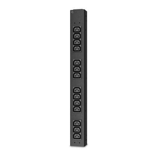 APC basic rack PDU, half height, 100-240V/20A, 220-240V/16A, (14) C13