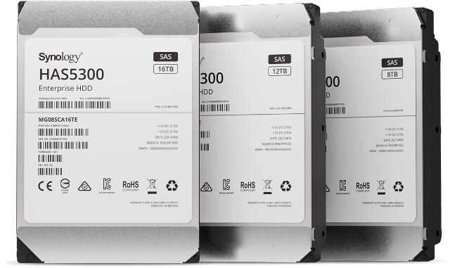 Synology Enterprise SAS-3 NAS HDD 12TB, 7200 rpm, 256 MB cache