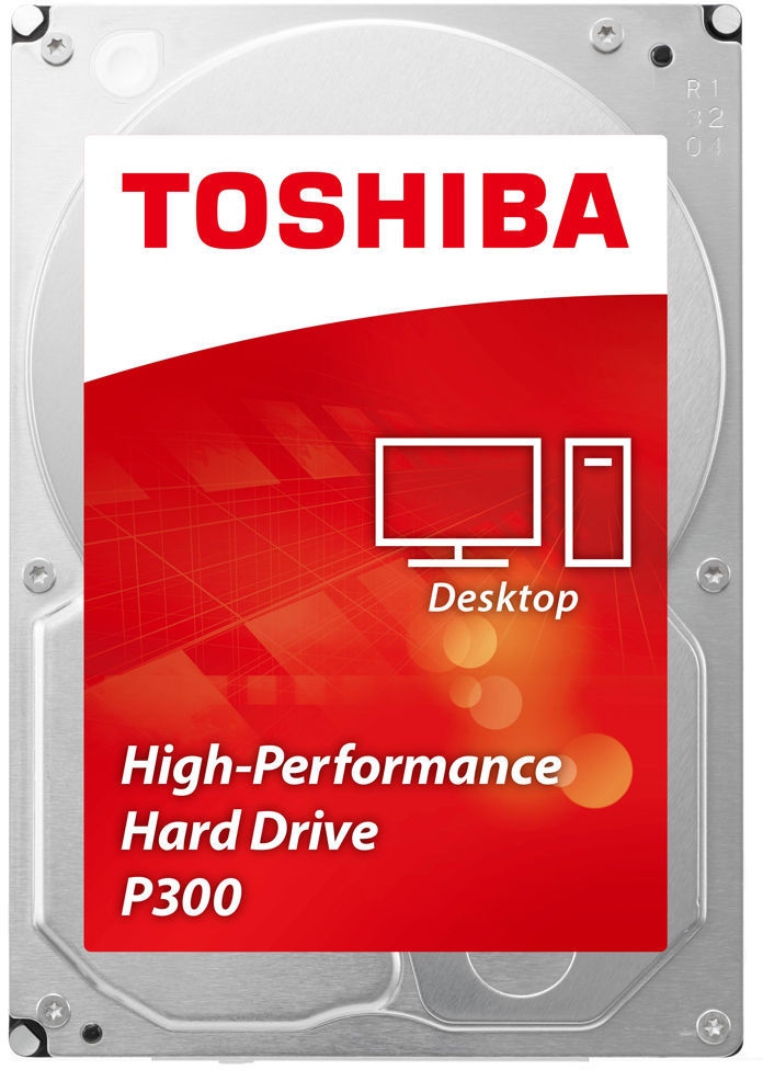 Toshiba 3.5" SATA 3.0 HDD P300 4TB, 128MB cache, 5400 rpm