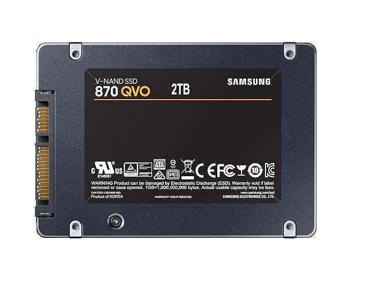 Samsung 870 QVO SATA 2.5" SSD 2TB
