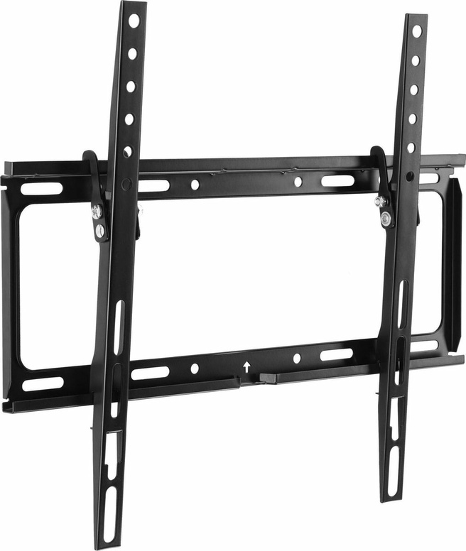 Philips universal tilting wall mount for TV up to 65&quot;, 200*100 mm, 200*200 mm, 300*300 mm, 400*400 mm, 1° up and 3° down tilt, wall distance: 3 cm, mounting templates included, mounting hardware included