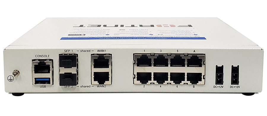FortiGate-80F-POE 8 x GE PoE ports, 2 x RJ45/SFP shared media WAN ports