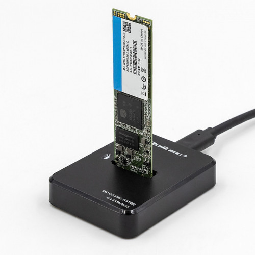 Qoltec docking station SSD M.2 SATA| NGFF | USB 3.1