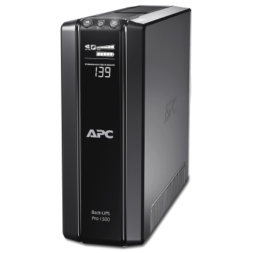 APC Back-UPS Pro, 1500VA/865W, tower, 230V, 10*IEC C13 outlets, AVR, LCD, user replaceable battery