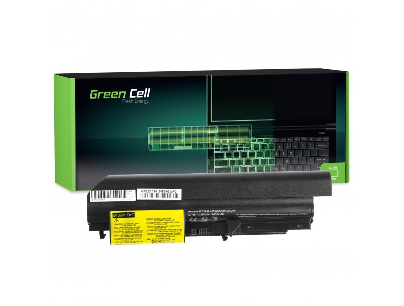 Green Cell laptop battery 42T5225 for IBM Lenovo ThinkPad T61 R61 T400 R400