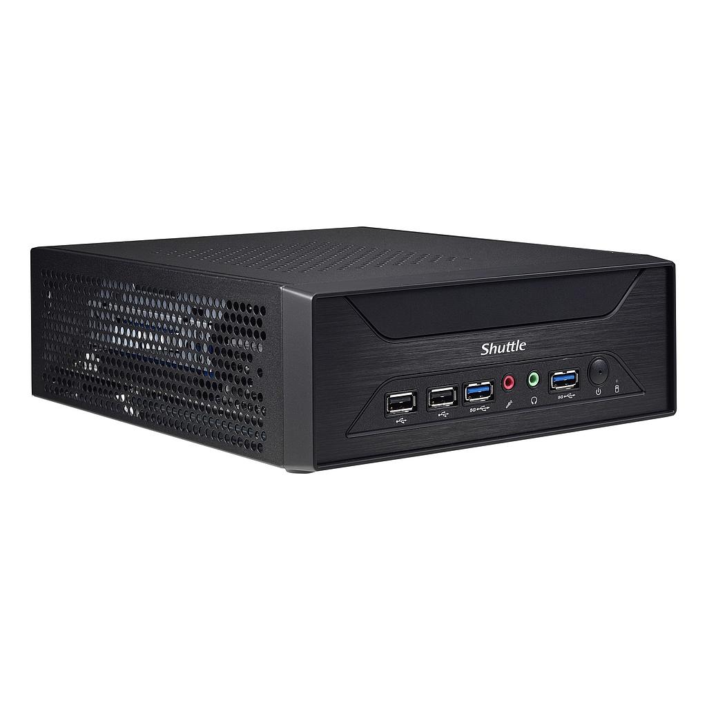 Shuttle XPC slim XH510G barebone system - Socket LGA-1200 - 1 * processor support - Intel H510 chip, 2 memory slots, serial ATA/600 controller