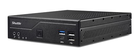 Shuttle XPC slim DH610S barebone system - slim PC - Socket LGA-1700 - 1 * processor support - Intel H610 chip, 2 memory slots, serial ATA/600 controller