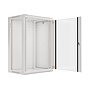 Lanberg rack cabinet 19" wall-mount 18U/600*450 (flat pack) grey V2