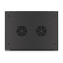 Lanberg rack cabinet 19" wall-mount 18U/600*450 (flat pack) with  glass door black V2