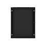 Lanberg rack cabinet 19" wall-mount 15U/600*450 (flat pack) with glass door black V2