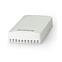 Ruckus Wi-Fi 6 dual-band concurrent 2.4 GHz & 5 GHz, Wired/Wireless Wall Switch, BeamFlex+, 1 10/100/1000 & 4 10/100/1000 Ethernet Access Ports, POE in, PoE out (one port), USB port. Does not include DC power supply.