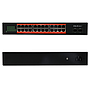 Qoltec unmanaged GE switch, 24*10/100/1000Mb/s RJ-45, 2*SFP 1000Mb/s