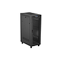 Lanberg 19" free-standing rack cabinet, 32U/600*1000 with mesh door (flat pack), LCD, black